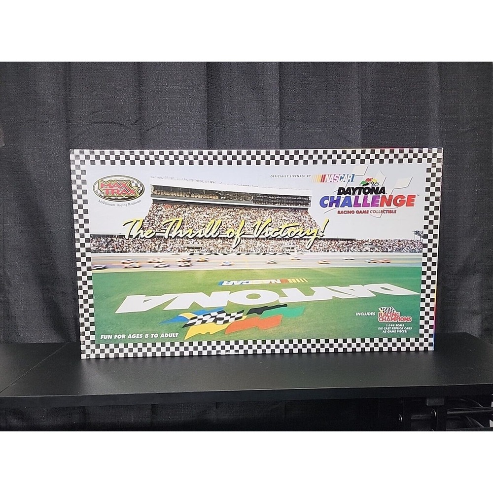 Max Trax Whalen2 Daytona Challenge Racing Game Nascar VTG 1996 New /Open Box - Picture 1 of 10